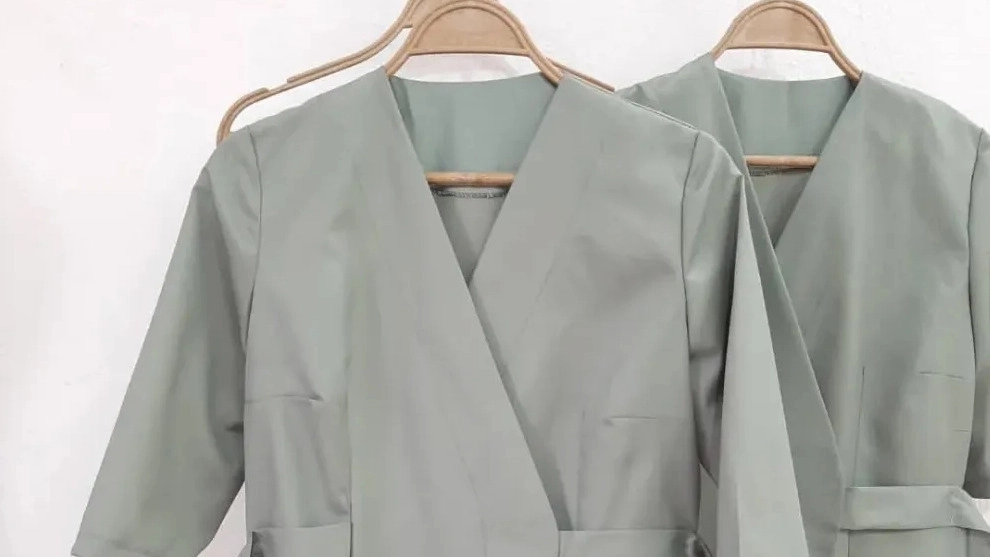 Unica production, selling medical clothes in Gorgan