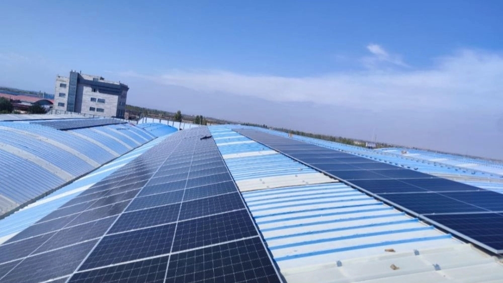Solar structure in Tabriz is a development in the energy and construction industry