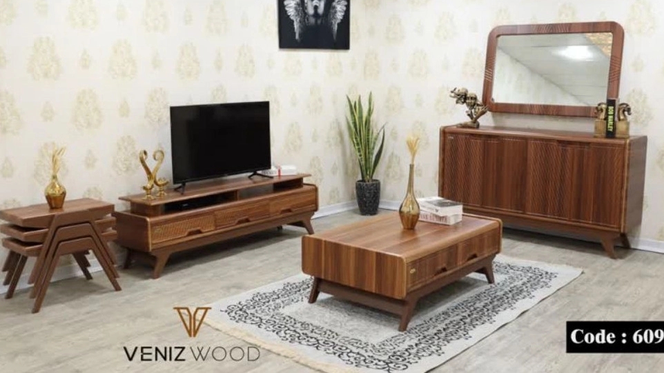 Venice wood industry, production and sales of sofa and LCD table in Chahardange