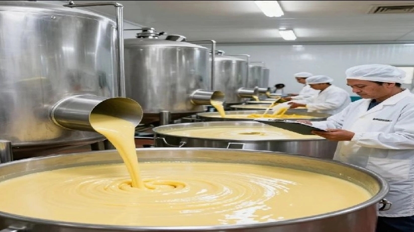 Exported yellow oil with a unique taste