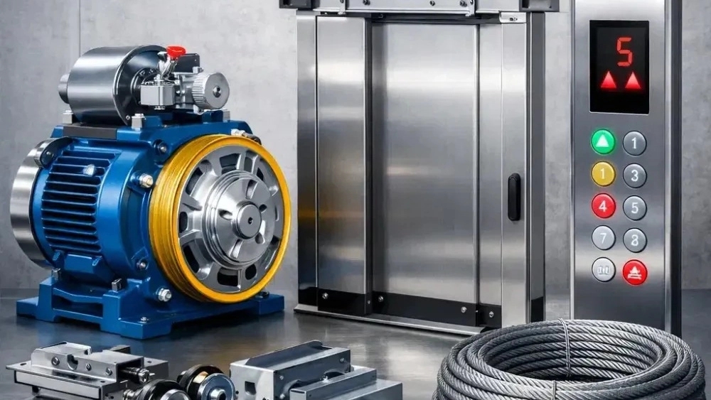 Shahab store, sale and distribution of elevator spare parts in Rasht