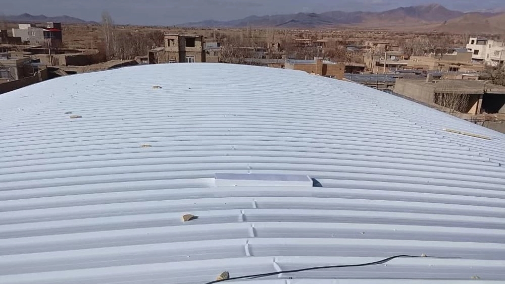 Roof covering resistant to rain and snow in Arak