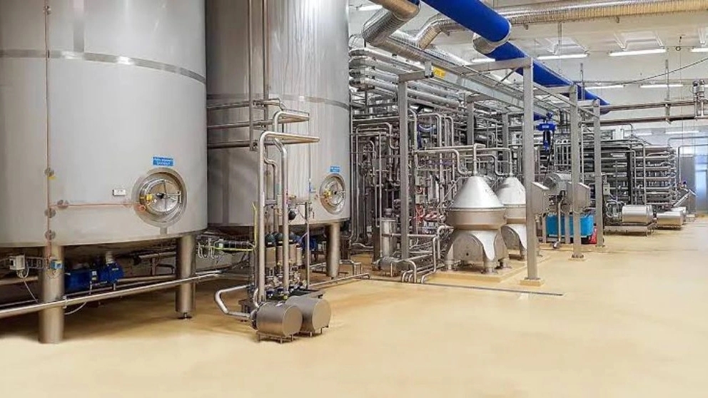 Buying machinery for dairy industry by sending it all over Tehran