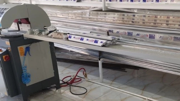 Manufacture of UPVC cutting machines in Tehran