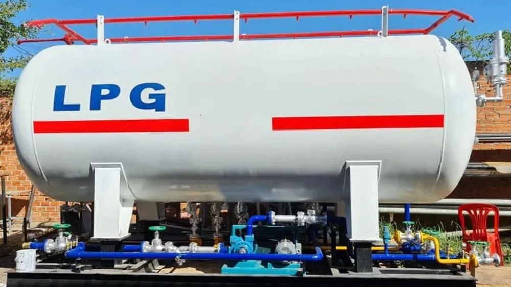 Guaranteed liquefied gas storage device in Tehran Pars