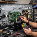 Persian Image Company, repairing all types of LCD and LED TVs in Ahvaz