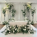 Princess Design services, design and implementation of flower arrangement and balloon arrangement in Sari