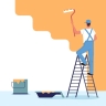 Saeedi building painting, building painting and painting in Isfahan