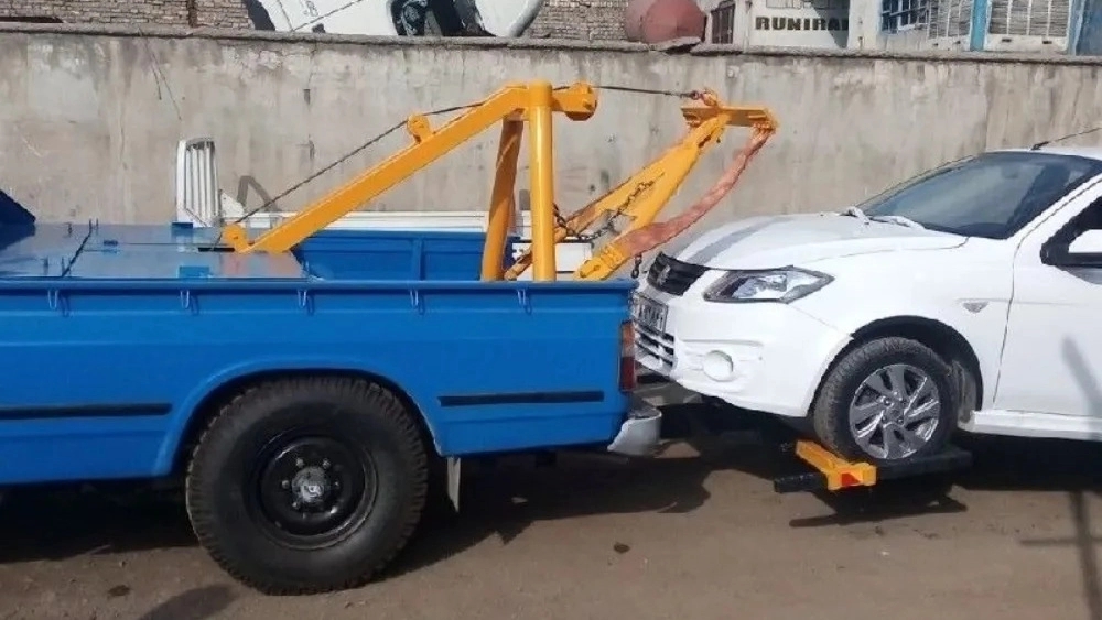 Rodhan crane No. Emergency car crane