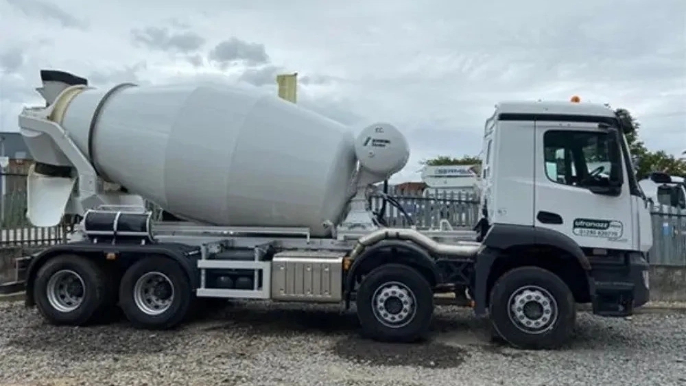 Arish production, production and sale of concrete truck mixer in Kermanshah