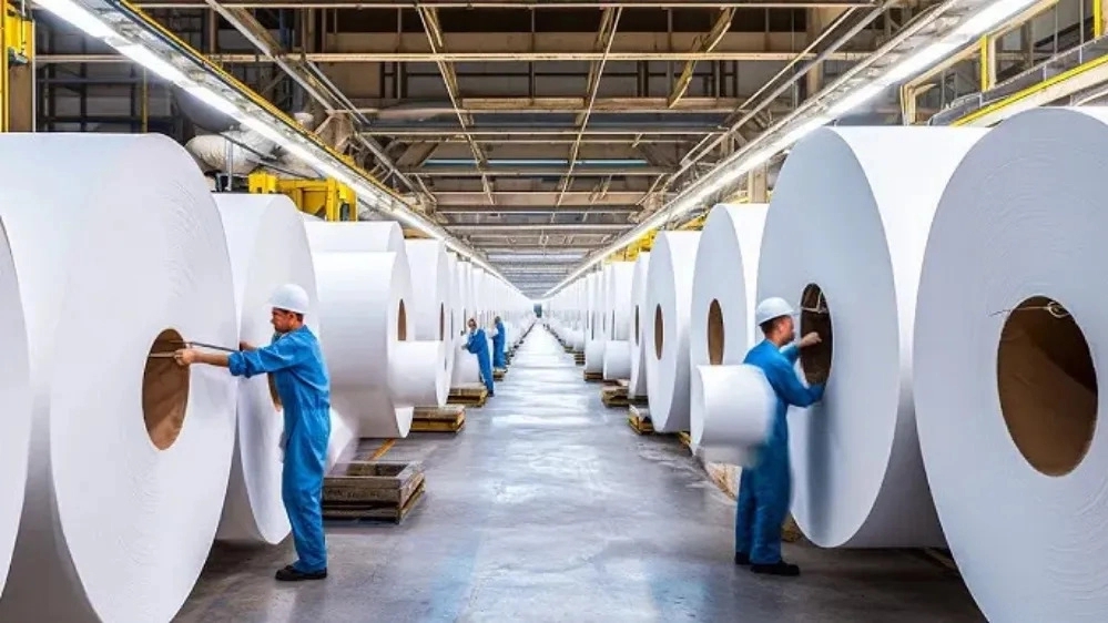 Gisou Abrisham Nermin Company, production of cellulose products in Tehran campus