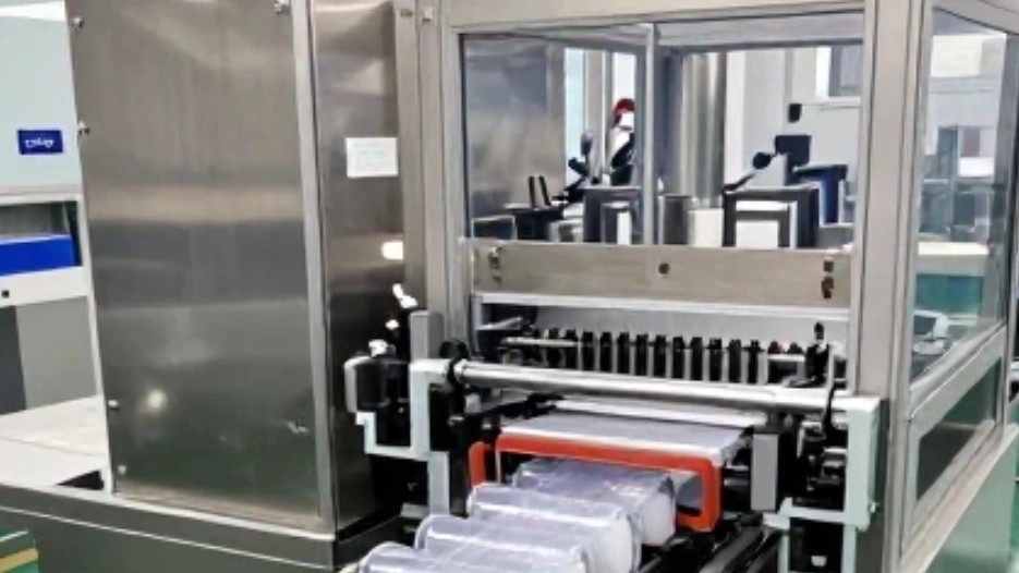 Shrink sleeve machine for sale in Tabriz, direct purchase from Gesta Sanat