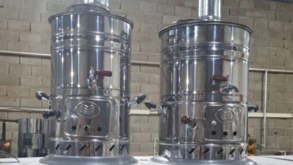 Charcoal otter production 5 liters 8 liters 12 liters in Urmia