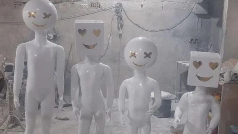 Molaei mannequin production, production and sale of child mannequins in Quds city, Tehran