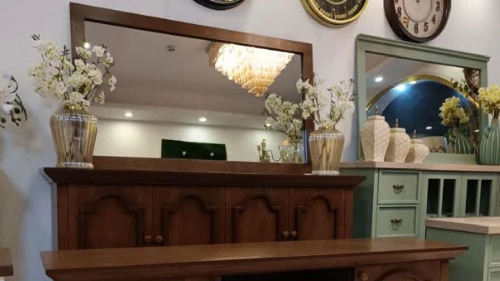 Afog store, distribution of console mirrors and chandeliers in Rasht Gilan