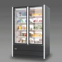 Electro Jahan store equipment, production and sales of standing fridge freezers and showcases in Mashhad