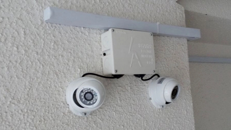 optinex store, installation and implementation of surveillance cameras and burglar alarms in Shiraz