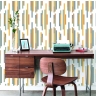 Colorful interior decoration, implementation of wallpaper and 3D posters in Arak
