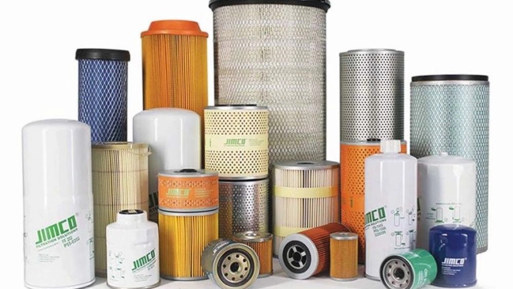 Hydraulic filter suitable for road construction and mining machinery