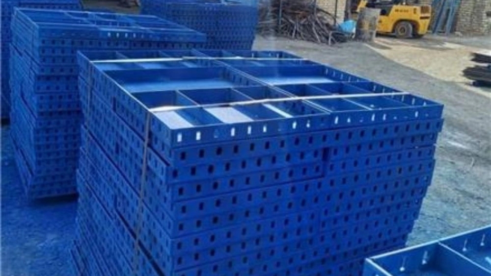 Soleimani construction equipment, production of metal concrete mold roof jack in Isfahan