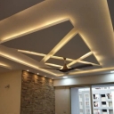 Asheghi decoration, interior design of ceiling and wall lighting in Tabriz