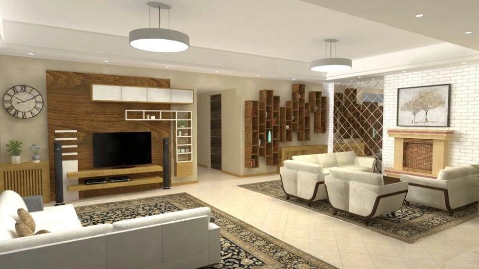 Khosrokhani decoration, cabinet and wall closet installation design in Shahriar, Tehran