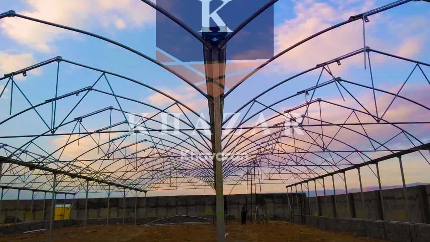Khazar Khavaran, design and production of structures and equipment of modern and Spanish greenhouses in Mashhad