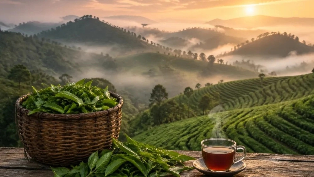Otantik kuzey çayının aroması ve tadı, çay işinde yeni bir deneyim