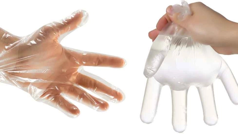 Why is it necessary to use disposable gloves in sanitary environments?