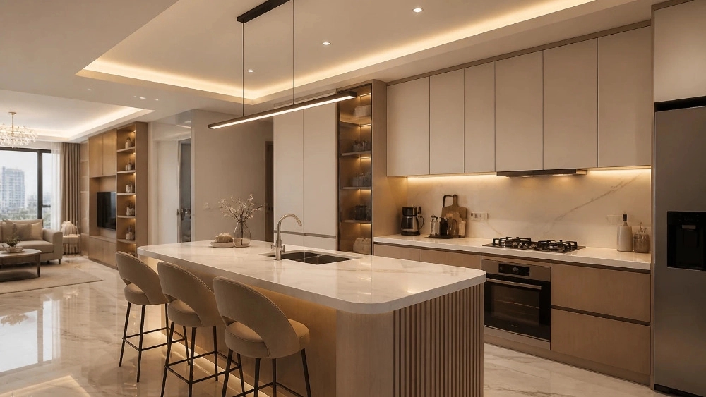 Kitchen design with ADEKO, examples of real work in Tehran