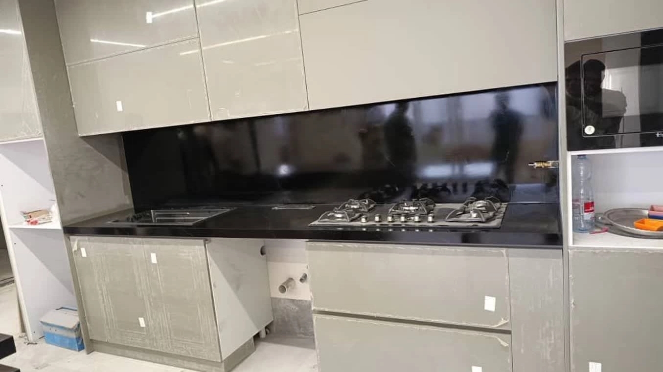 Azin Stone Production, production of cabinet and vanity tops with artificial stone in Shiraz