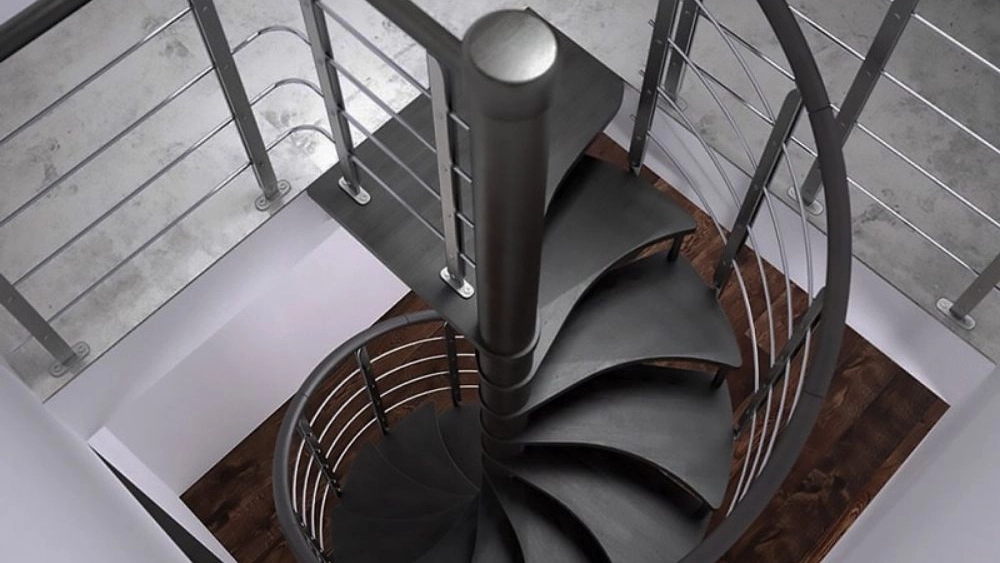 The latest price of round metal stairs in Mazandaran and Tehran