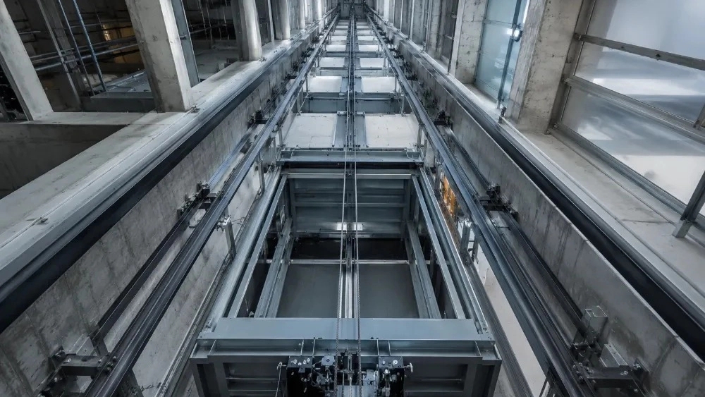 Installation and assembly of elevator with standard parts in Isfahan