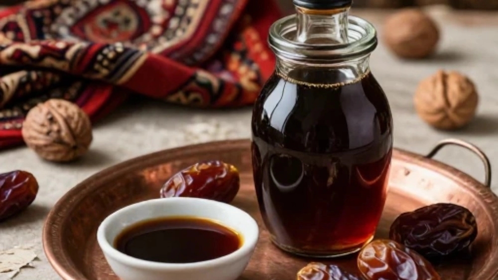 Date juice for the production of organic products