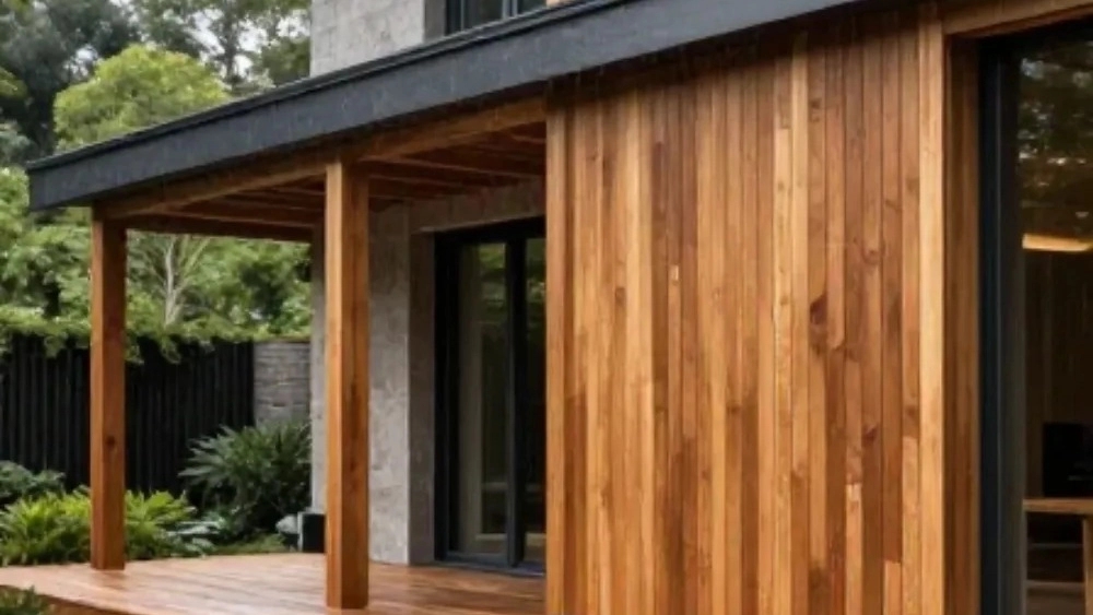 Villa ve bahçeler için Lampe ahşabı ve neme dayanıklı termwood