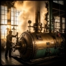 Azin central steam boiler, hot oil boiler repairs and accessories in Arak