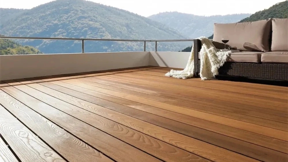 Thermowood, Khavaran, Tehran, sale of Thermowood facade and floor with immediate delivery, lasting quality