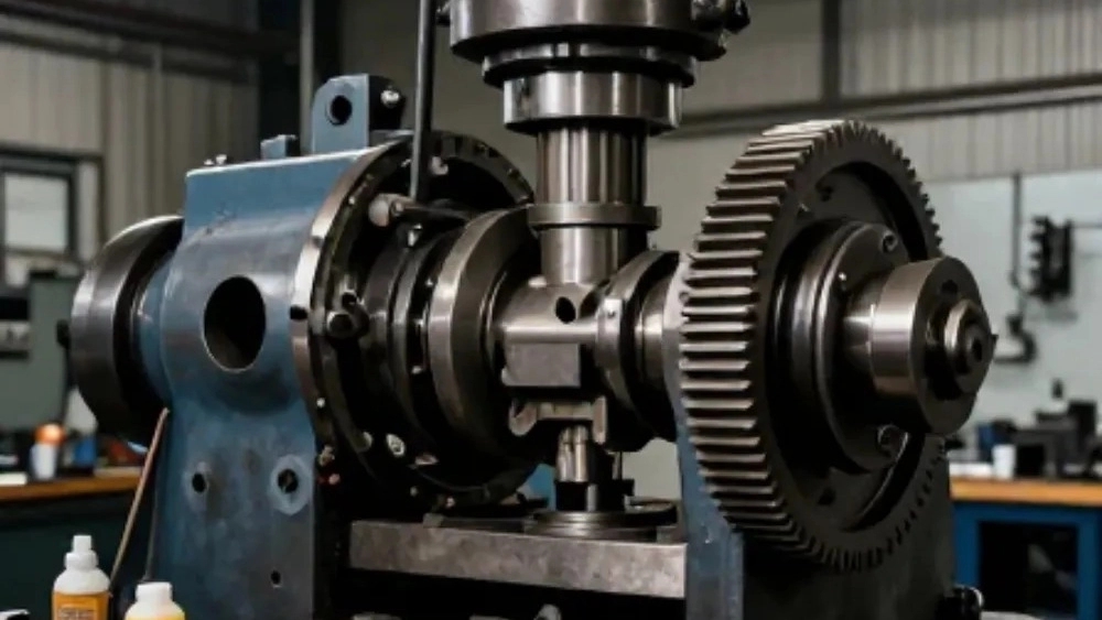 Gear press gearbox repair and service in Tehran
