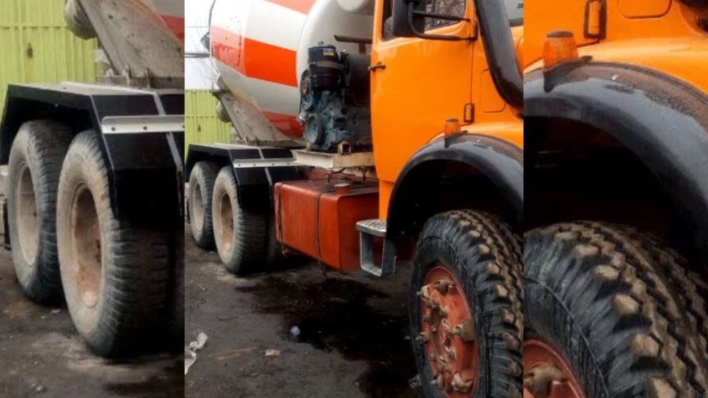 Mixer prepared for delivery in Tehran