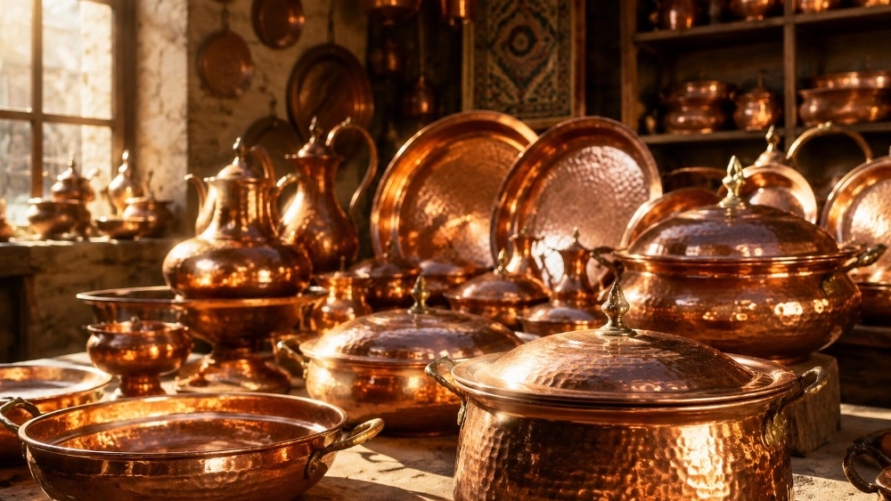 The best store of copper utensils in Zanjan