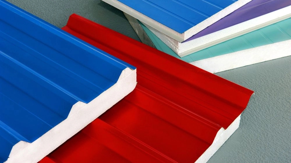 Implementation of roof covering in Arak with galvanized sandwich panel