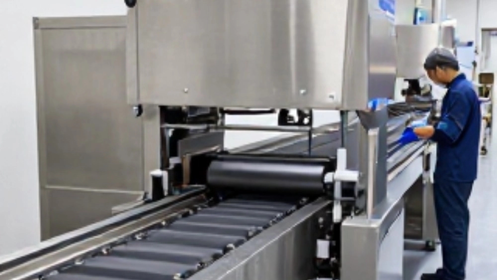 Construction of an olive production line with low energy consumption