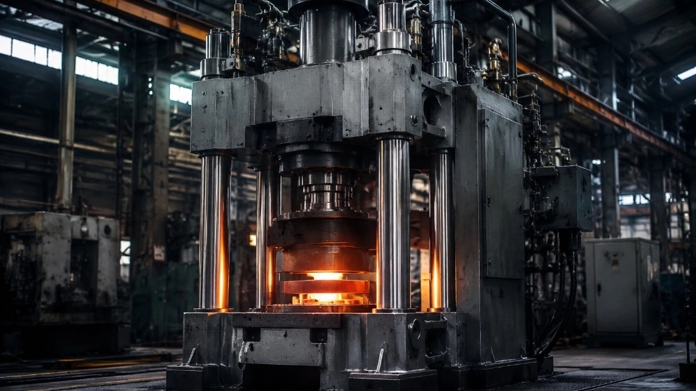Production of all kinds of press forging from 6 tons to 250 tons, immediate delivery
