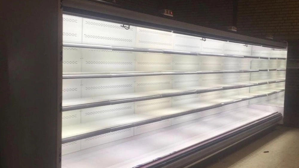 Sale of high quality air curtain refrigerator in Karaj