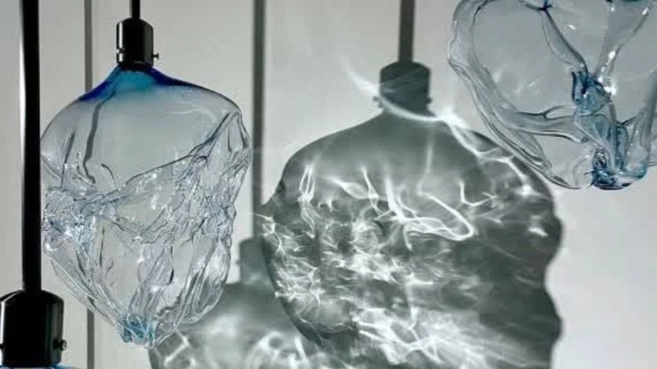 Peasant glass making; The sales center of impact-resistant and resistant chandelier glasses in Karaj
