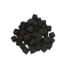 Almas Siah Co., production and sale of cubed and hexagonal coal in Karaj Alborz