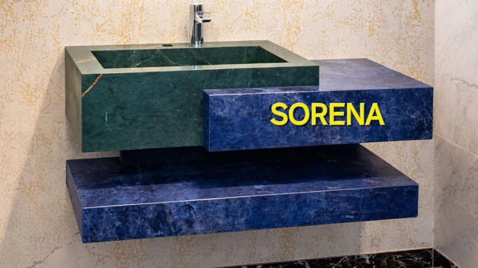 A guide to setting a ceramic vanity with faucets and mirrors