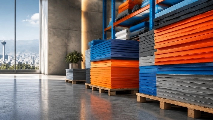 Sales of export EVA foam in Tehran