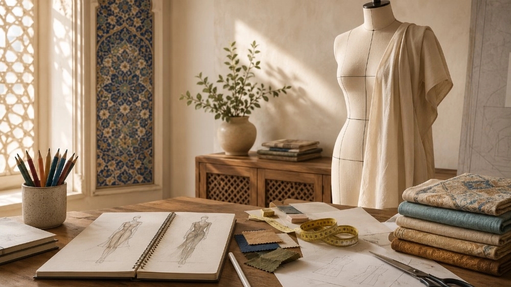 Narges Academy, clothing design training in Isfahan