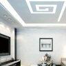 Afzali's Kenaf Kari, Azaran Chelik's false ceiling implementation and TV wall in Kerman